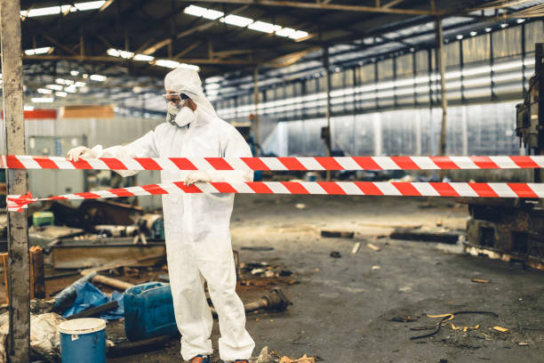 Professional Biohazard technician working in Franklin, PA